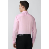 Men Pink Regular Fit Formal Full Sleeves Formal Shirt