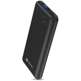 Portronics Power Brick II:10000mAh Power Bank ,Black (POR 1211) - Black