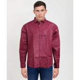 Cotton Full Sleeve Shirt Solid Marron