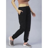 Rigo - Black Cotton Womens Running Joggers ( Pack of 1 ) - None