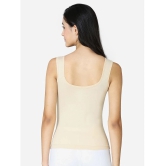 VStar Cotton Camisoles - Beige Single - None