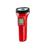 Bajaj Raftaar Duo Rechargeable LED Torch | Red