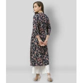 Divena - Blue Rayon Womens Straight Kurti - 5XL