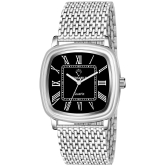 Versatile Silver Metal Analog Mens Watch