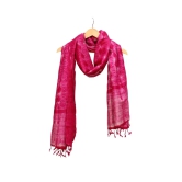 Tisser Kosa (Tussar) Silk Dupatta With Shibori