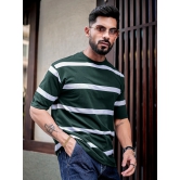 Stripes Dark Green T-Shirt-L / Dark Green