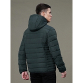 RedTape Hooded Jacket for Men | Padded & Water Resistant Finish | Enhanced Comfort