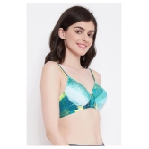 Clovia Polyamide T-Shirt Bra - Blue - 40B