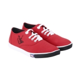 Kzaara Sneakers Red Casual Shoes - 6