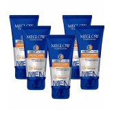 Meglow Fairness Foaming Skin Brightening Facewash for Men 70g Pack of 5