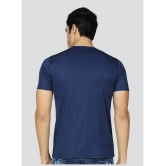 Supersquad Polyester Regular Fit Solid Half Sleeves Mens T-Shirt - Navy Blue ( Pack of 1 ) - None