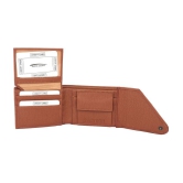 samtroh - PU Tan Men's Regular Wallet ( Pack of 1 ) - Tan