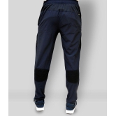 RANBOLT -  Navy Blue Polyester Men's Sports Trackpants ( Pack of 1 ) - 2XL