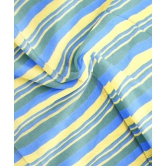 Bedspread Cotton Yellow Green Line 90X100