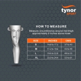 TYNOR Knee Cap Air Pro , Pack of 2 (Colour - GREEN, Size - M) by Total Sporting And Fitness Solutions Pvt Ltd