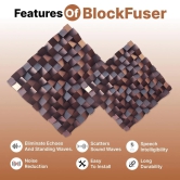 BlockFuser Diffuser (Single)-Walnut / 1 x 1