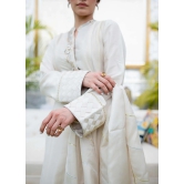 Farah Talib Aziz Eid Drop Two -IVORY FOIL-L