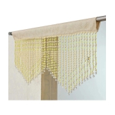 Smart Traders Single Door Beaded String Curtain - Yellow