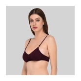 Elina Cotton Non Padded Womens T-Shirt Bra ( Purple ) - 40B