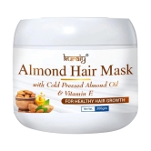 KURAIY Almond Hair Mask With Cold Pressed Almond Oil & Vitamin E For Healthy Hair Growth 200g