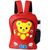 ZOVIRA Unisex Kids School Bag Cartoon Backpacks For /Boy/Girl/Baby/ (3-12 Years) Waterproof School Bag (21 L) - Red