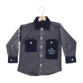 Kids Denim Full sleeves Shirt - None