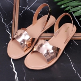 WOMEN Premium Rose Pink Flat Sandals