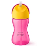 Philips Avent Pink Plastic Straw sippers baby sipper bottle Baby Bottle