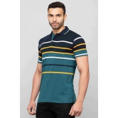 Mens Polo Striper Tshirt with Pocket