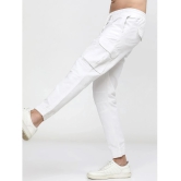 Ketch Tapered Flat Mens Joggers - white ( Pack of 1 ) - None