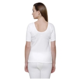 Bodycare Insider Cotton Blend Topwear - White - 4XL