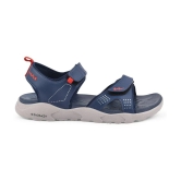 Campus - Navy Mens Floater Sandals - None