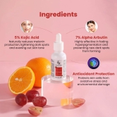 5% Kojic Acid & 7% Alpha Arbutin Skin Lightening Face Serum-30ml