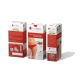 everteen SILKY Bikini Line Hair Remover Creme with Cranberry and Cucumber - 2 Packs (50g Each)