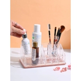 6-Compartment Clear Acrylic Makeup Organizer