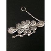 Silver Hair Clip