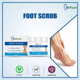 Dr Foot Foot Scrub with Tea Tree & Sweet Almond Oil, Exfoliator for Dry Skin, Softens Cracked Heels, Paraben-Free, 100gm, Pack of 5-Dr Foot Foot Scrub with Tea Tree, Sweet Almond Oil | Exfoliator