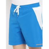 OFF LIMITS - Blue Polyester Mens Running Shorts ( Pack of 1 ) - None