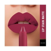 Swiss Beauty Lip Stain Matte Lipstick Lipstick (Bold Wine), 3gm