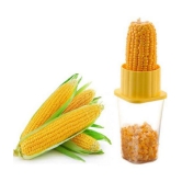 Handa - Multicolor Stainless Steel Corn Kerneler ( Pack of 1 ) - Multicolor