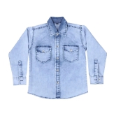 Kids Denim Full sleeves Shirt - None