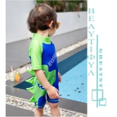 One piece swimsuit with dino style-100 (3-4yr)