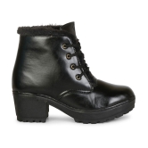 Commander - Black Women''s Ankle Length Boots - None