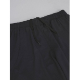 Technosport Black Polyester Mens Gym Shorts ( Pack of 1 ) - None