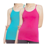 Outflits Cotton Shaping Camisols Shapewear - Pack of 2 - 2XL