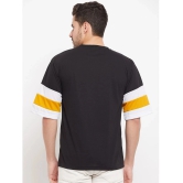 AUSTIZ - Black Cotton Blend Regular Fit Mens T-Shirt ( Pack of 1 ) - None