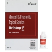 Brintop f 5 topical solution 100ml for hair loss and hair regrowth