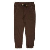 Urbano Juniors Boys Brown Slim Fit Jogger Jeans Stretch - None