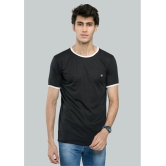 LEEBONEE - Black Cotton Blend Regular Fit Men's T-Shirt ( Pack of 1 ) - None