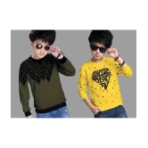 Supersquad - Multi Color Cotton Boys Sweatshirt ( Pack of 2 ) - None